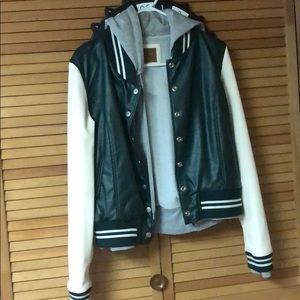 JJD Letterman jacket great condition. Size medium